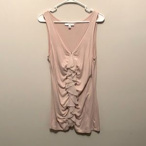 Pink sleeveless blouse sz. L